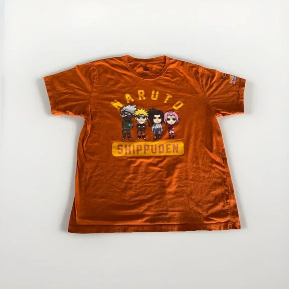 Mens Orange Naruto T Shirt Size 2x - Picture 1 of 3